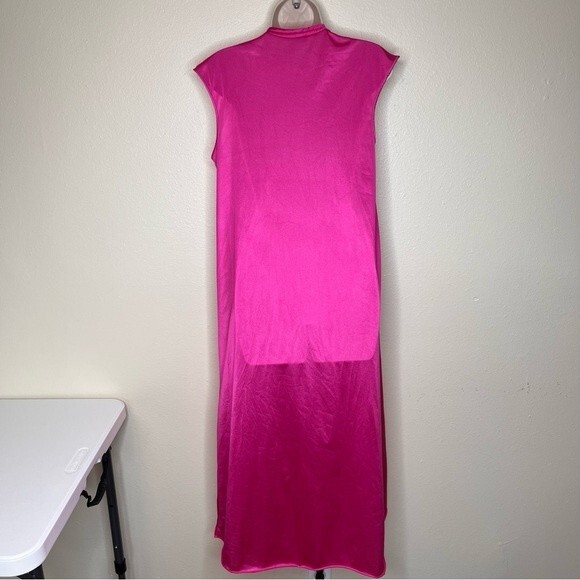 Vintage Collectibles by JCPenney Bright Pink Cap Sleeve Nightgown Women Medium - Picture 5 of 11